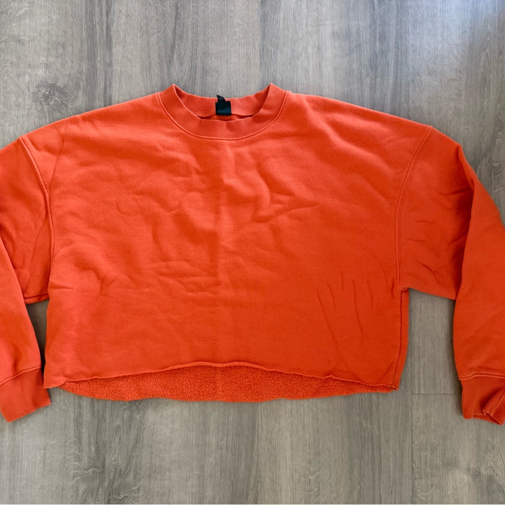 Wild Fable Vibrant Orange Pullover